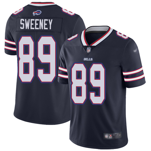 Men Buffalo Bills #89 Tommy Sweeney Limited Navy Blue Inverted Legend NFL Jersey->buffalo bills->NFL Jersey